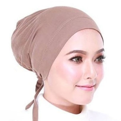 Inner hijab Ciput Turki Sanggul Cepol Anti Pusing / Daleman Kudung