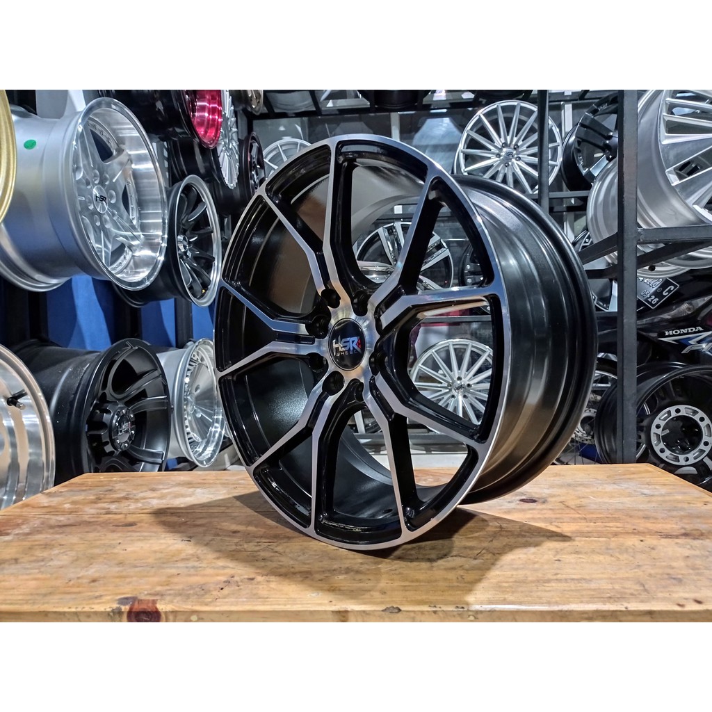 Velg Mobil Racing HSR VOODOO Ring 16 baut 4 untuk Brio City Estilo  Avanza New Kijang LGX Veloz dll