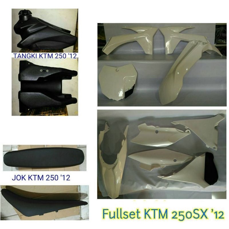 BODY SET KTM250 2014 BODY FULLSET KTM250 SIXDAY -ML