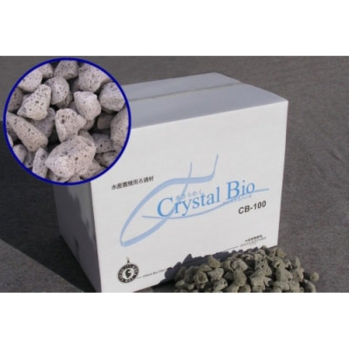 ( 500gr ) Crystal Bio ORI Jepang - Size M - Media Filter Aquarium Rumah Bakteri 500 gram