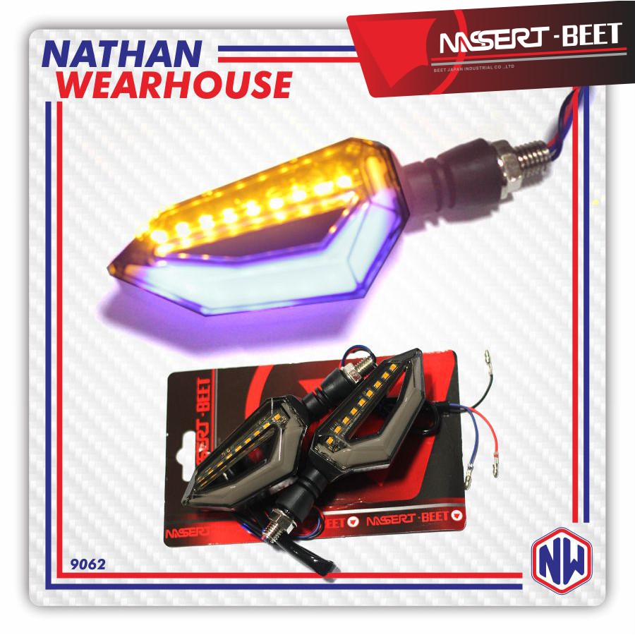 Lampu Sein Winker Lamp LED Vixion CBR 150R Ninja R15 R25 Byson Nassert Beet 9062