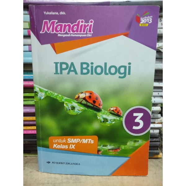 MANDIRI IPA BIOLOGI SMP KELAS 3/9 ERLANGGA