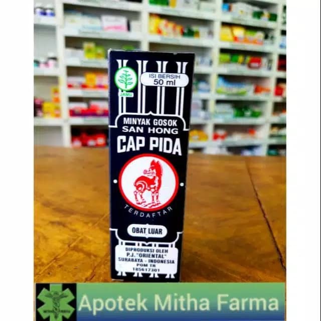 COD MINYAK GOSOK SANHONG / SAN HONG CAP PIDA 50ML