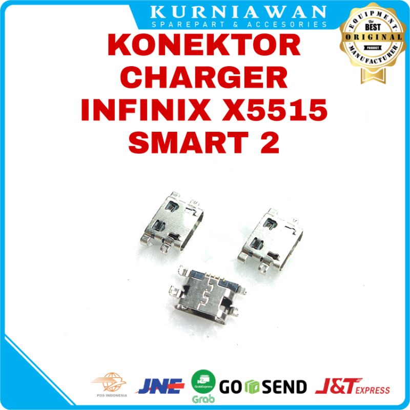 Konektor Charger Infinix Smart 2 X5515 Con Cas Usb Plug In Casan Tc Only