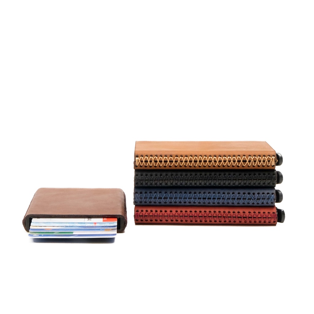 RFID Dompet Pintar Card Holder Tempat Kartu Atm Smart Slim Wallet Pria