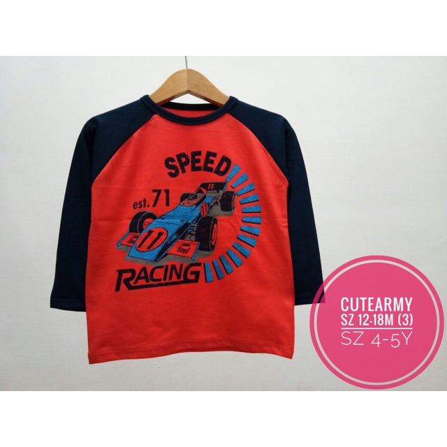 Kaos Baju Anak Kids Cute Army