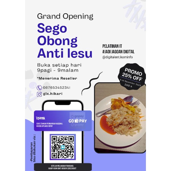 

Sego anti gosong