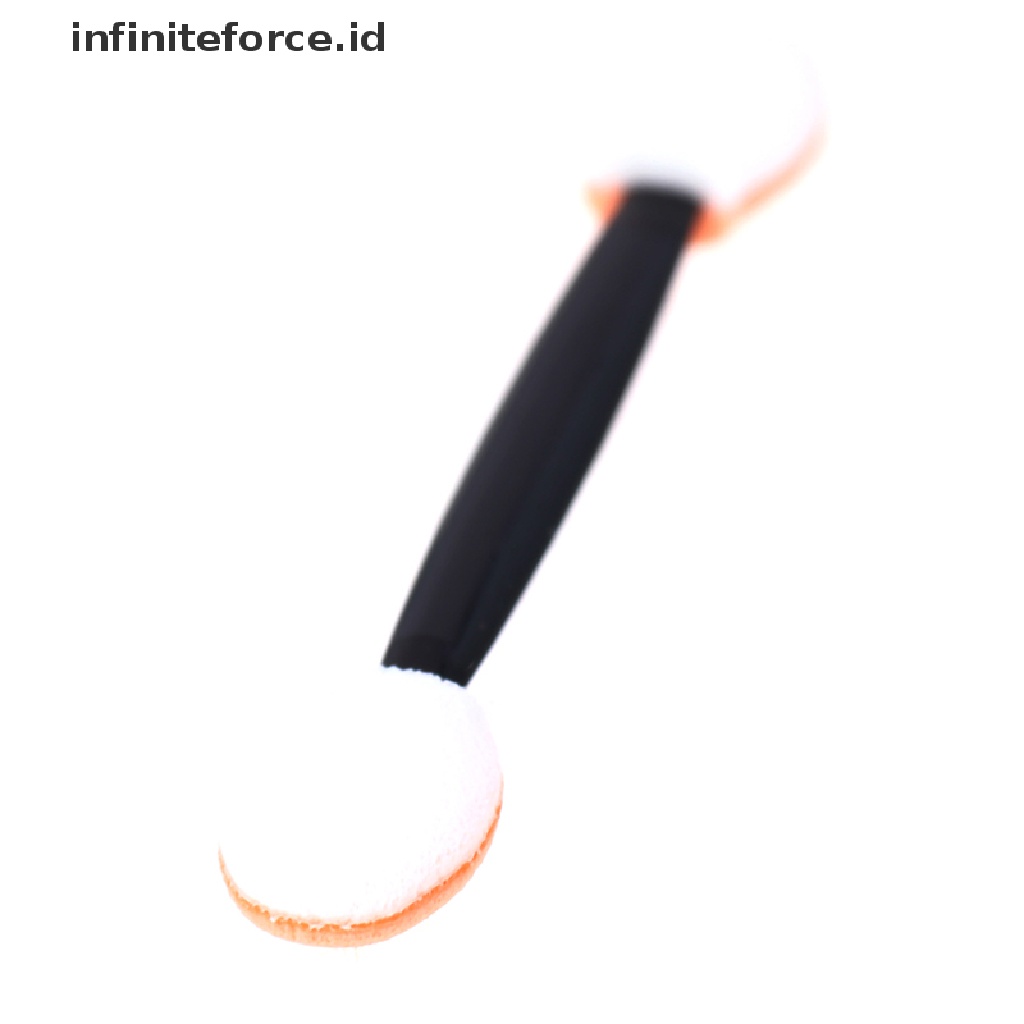 (Infiniteforce.Id) 100pcs / Set Brush Makeup Sekali Pakai Untuk Eyeshadow