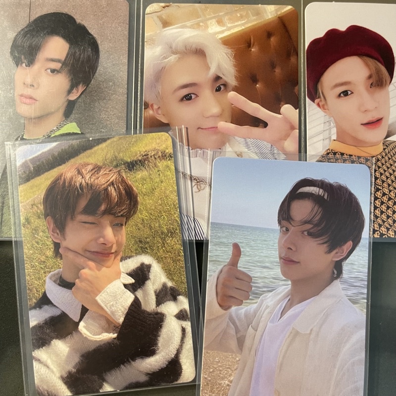 enhypen nct jake jeno pc photocard yizhiyu album