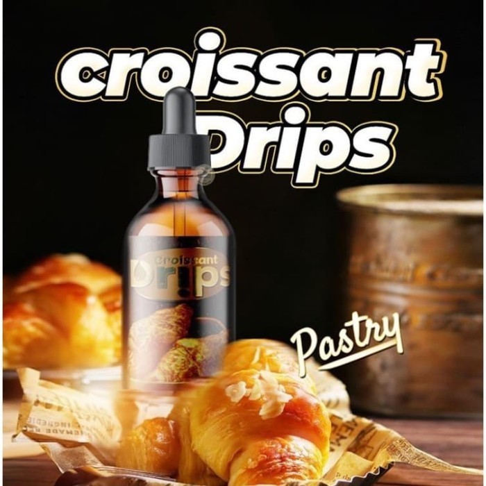 CROISSANT DRIPS 60ML 3MG 100% AUTHENTIC LIQUID VAPE