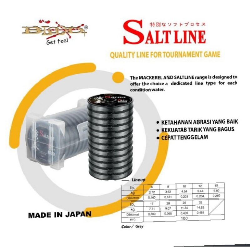 Senar Pancing Blood Saltline 100 M