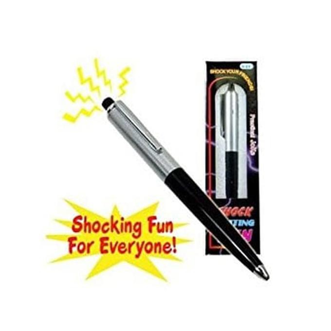 Pulpen Setrum Pena Listrik Electric Shocking Pen Gag Prank Toy Hadiah