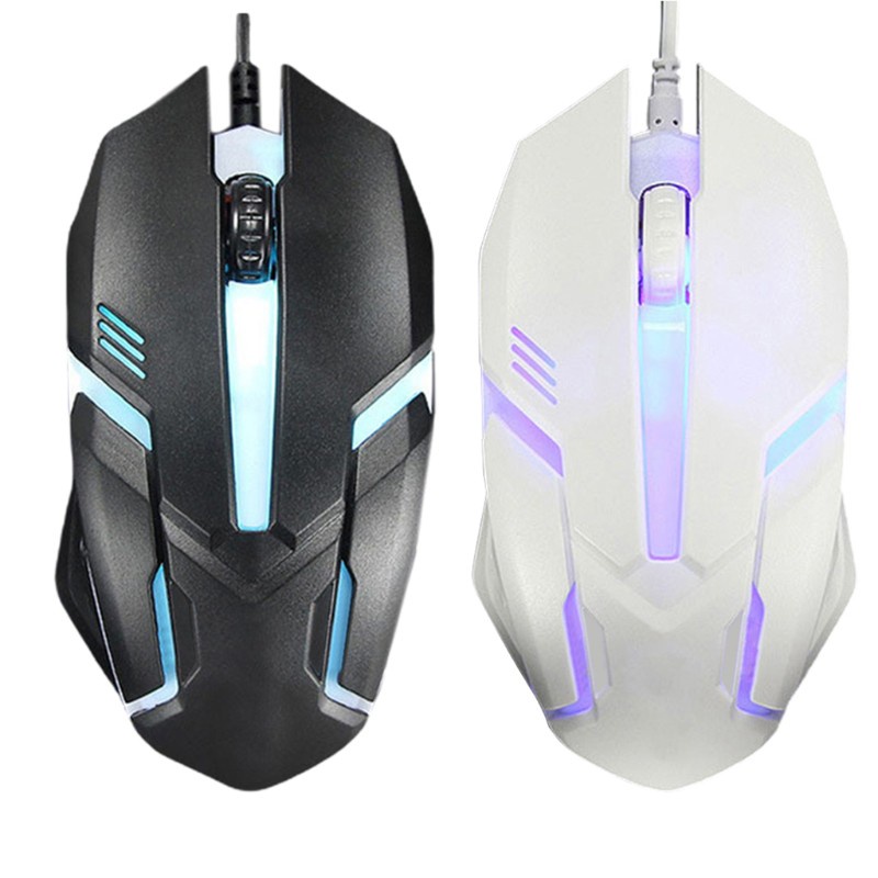 Cre Mouse Gaming Ergonomis 1000 Dpi Dengan Backlight Led Dan Kabel Usb