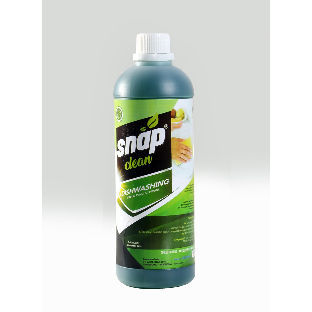 Sabun Cuci Piring Dishwashing Snap Clean 1 Liter