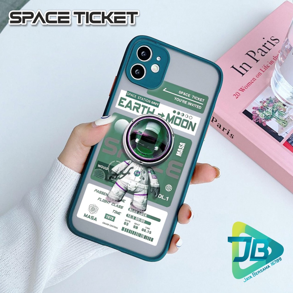 SOFTCASE DOVE SPACE TICKET OPPO VIVO SAMSUNG XIAOMI REALME IPHONE ALL TYPE JB5574