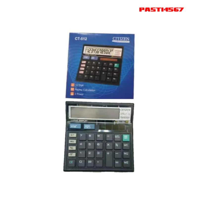 

KALKULATOR CITIZEN CT-512@1pcs