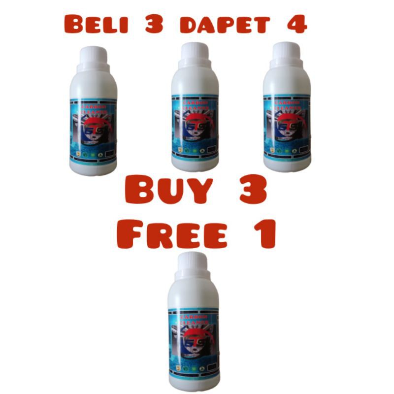 GTS CARBON CLEANER 250 ML Promo Big Sale Cairan Gurah Mesin Mobil Bensin dan Diesel
