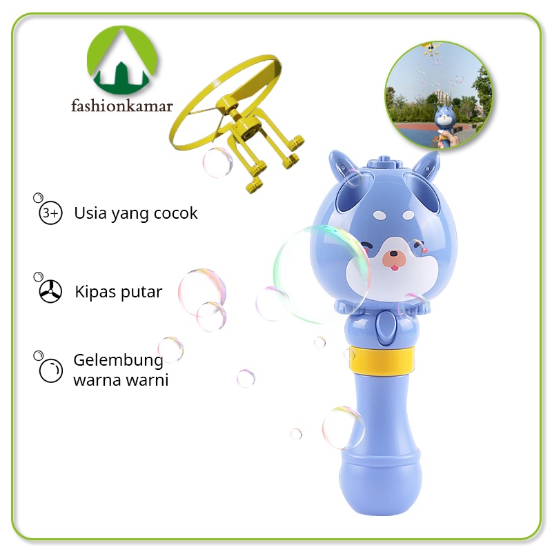 Bubble Toys Mainan Bubble Gelembung Busa Baling Baling