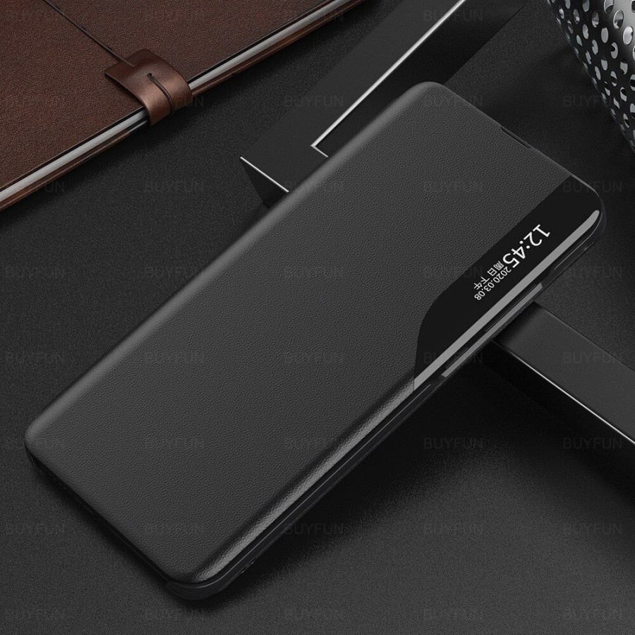 XIAOMI POCO X3 GT CASE FLIP SMART VIEW SOFTCASE BOOK COVER BUKU SEMI KULIT CASING PROTECT CAMERA COVER PELINDUNG KAMERA POCOPHONE X3 GT