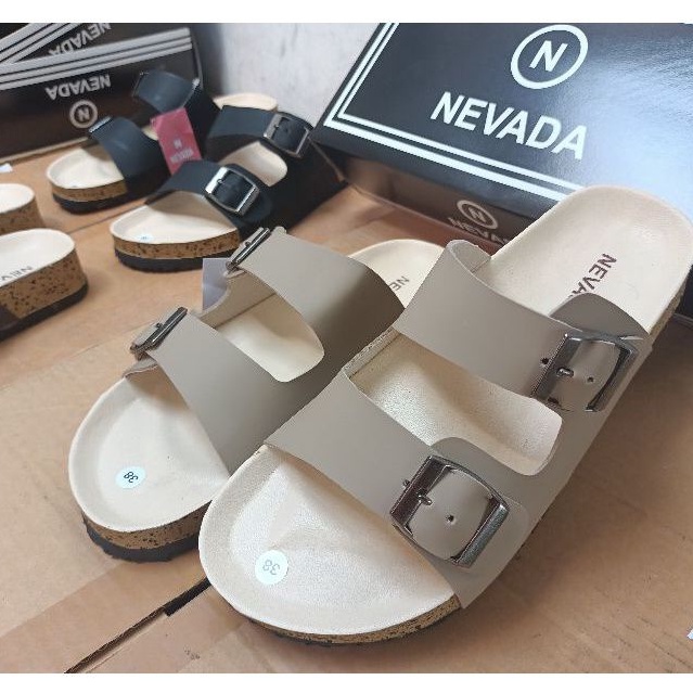 Sandal Casual NVD Cewek | Sendal Puyuh Gasper Slip On NVD Tamara