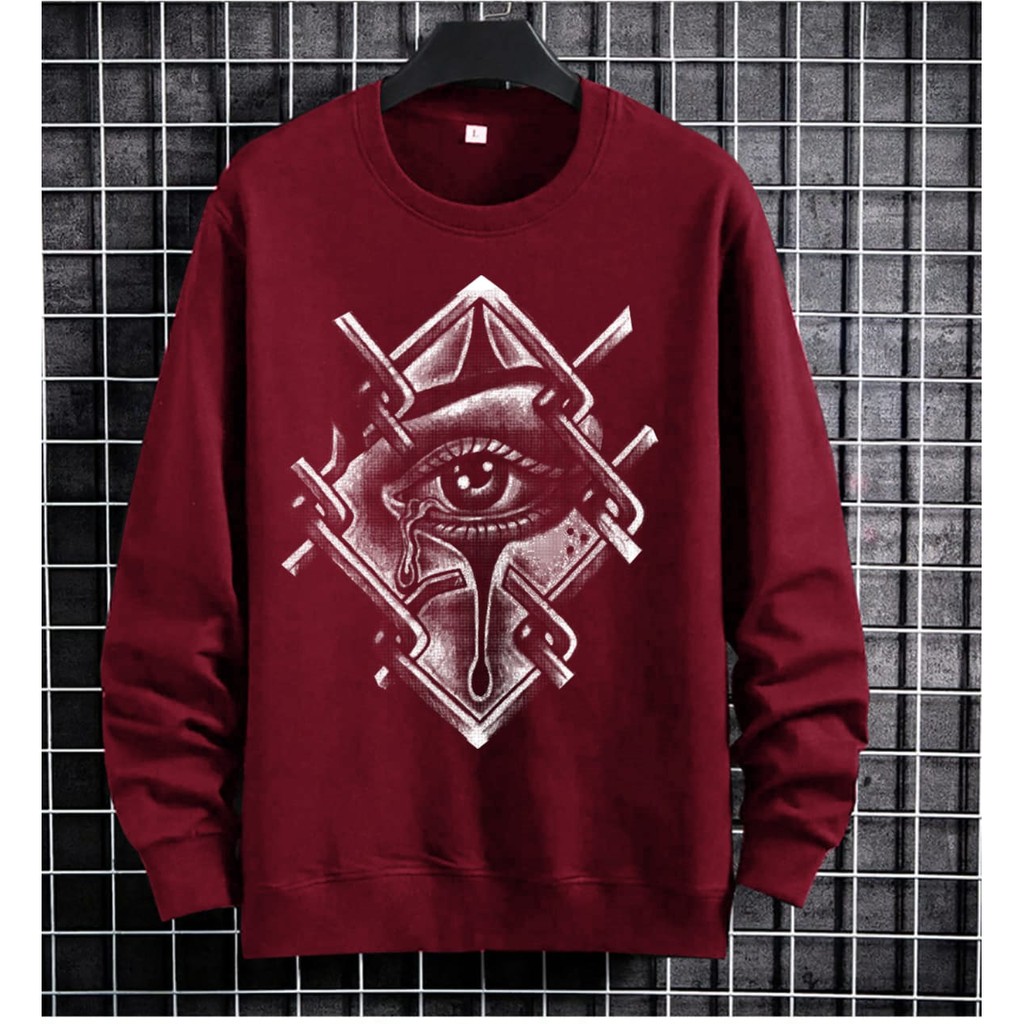 Bisa COD / Asgard777 - BAJU CYCLOP EYE / atasan lengan panjang / sweater terbaru / baju pria terlaris