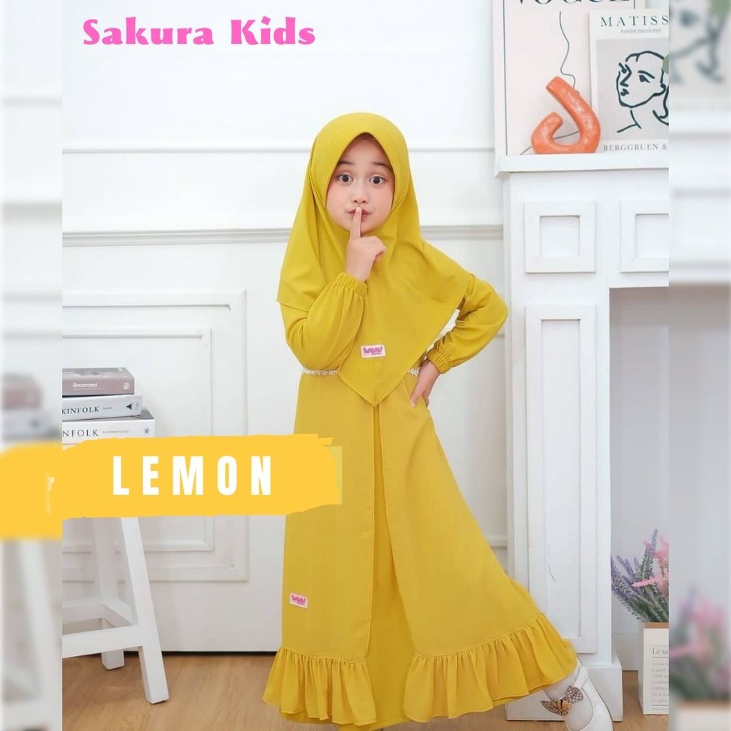 Gamis Anak Perempuan Kekinian Gamis Anak Set Jilbab Gamis Anak Terbaru 2022 Gamis Anak Modern Gamis Kondangan Simple Gamis Pesta Anak Terbaru  Gamis Anak Polos Gamis anak Ceruty Babydoll Dress Anak Muslimah Kekinian FH15