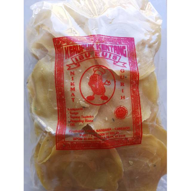 

Krupuk kentang200 dan -+ 400gram