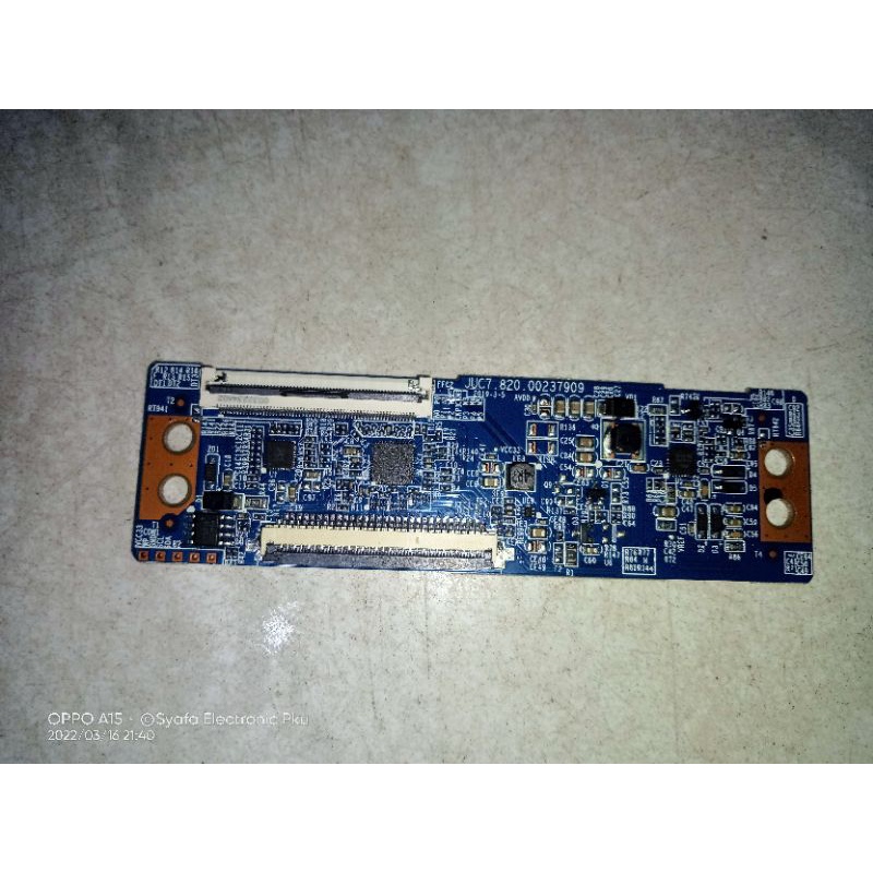 Tcon TV LED Changhong L32G3 Mulus + kabel Flexibel