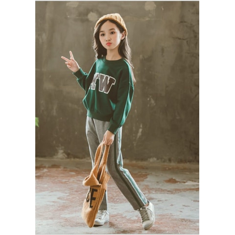 Sweater Fleece Anak Perempuan 1 - 6  tahun / MW Fleece Sweater