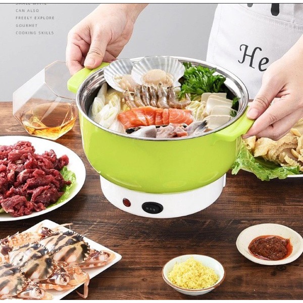 PANCI GRANADA STEAMER LISTRIK ELEKTRIK MULTIFUNGSI KUKUSAN STREAMER STAINLESS LAPIS HOT POT