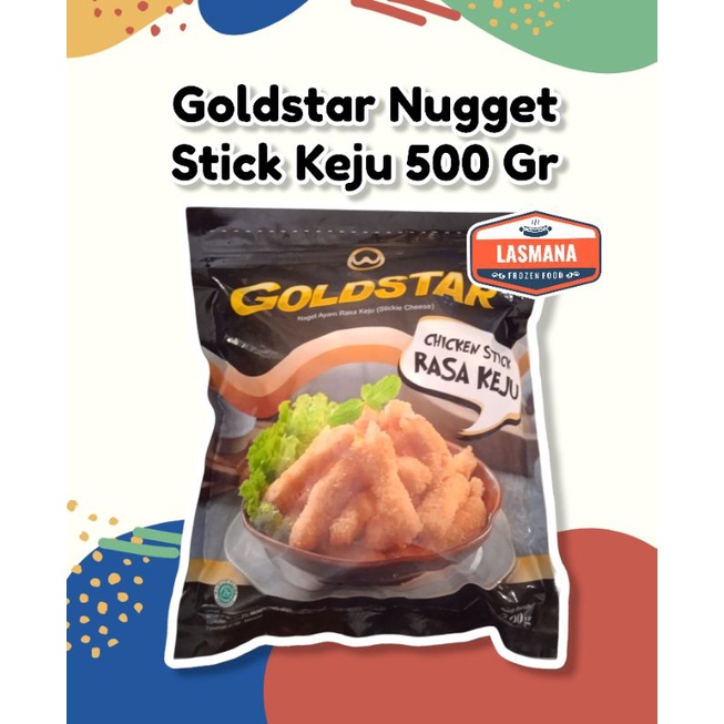 

Goldstar Stick Keju 500 Gr