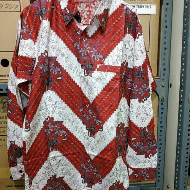 Cbl711 Kemeja Batik Pria Slim Fit Mewah Linabatikdistro Unik Baju Batik Pria Best Seller