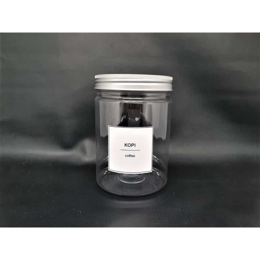 TOPLES BUMBU DAPUR LABEL STICKER / TOPLES PLASTIK TUTUP ALUMINIUM / WADAH BUMBU DAPUR AESTHETIC