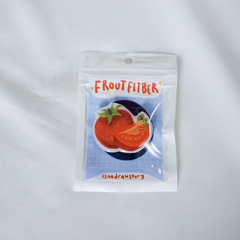 

Handmade Acrylic Pin Froutfitber Tomato