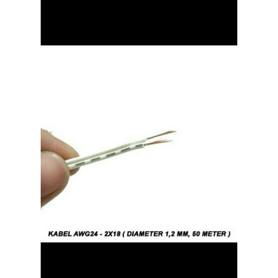 kabel awg24 1rol panjang 50meter serabut tembaga