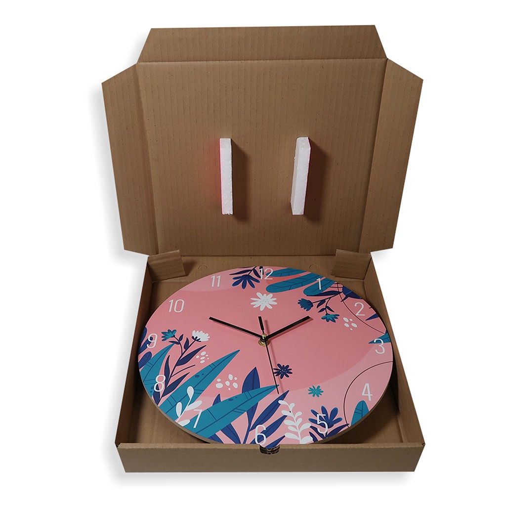 Jam Dinding Kayu Flamingo Unik Wall Decor Shabby Chic Hiasan Rumah Minimalis-3