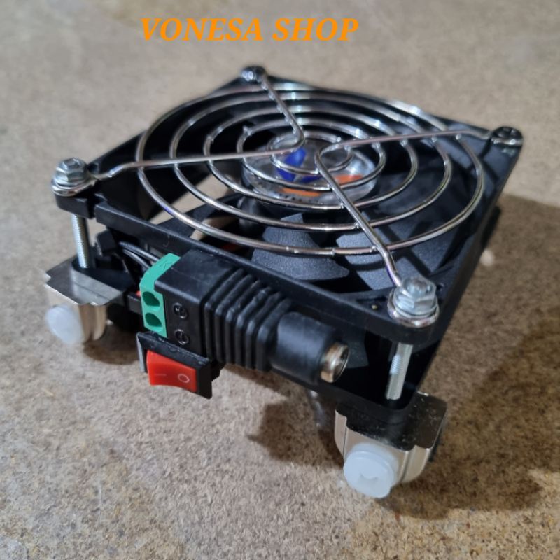 SALE Kipas pendingin Aquascape Aquarium PREMIUM angin kenceng fan cooler 12V (dengan atau tanpa adaptor) TERMURAH