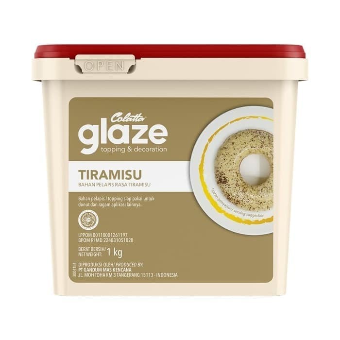 

Ht62D Colatta Glaze Tiramisu 1Kg Ht5Hh