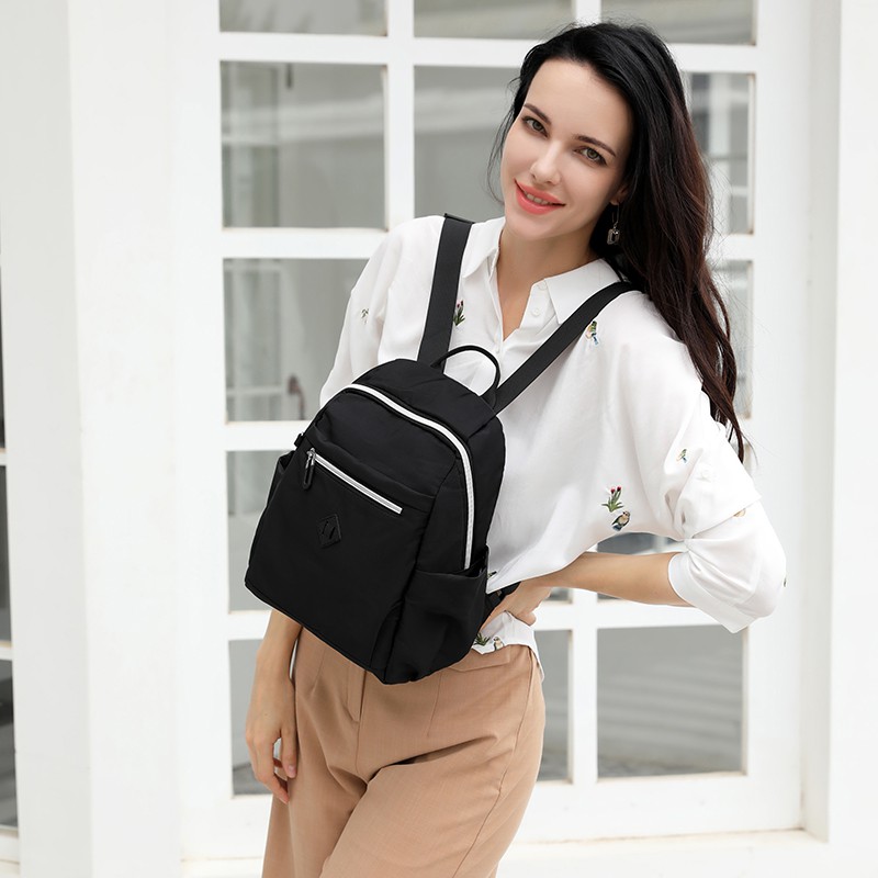Tas Ransel Wanita COLORFUL FOX 8532 Backpack Wanita Remaja Tas Anti Air WATCHKITE WKOS