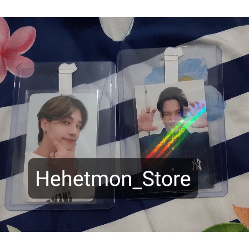 ATEEZ PC Benefit Makestar B Set (Holo+Reg) Wooyoung