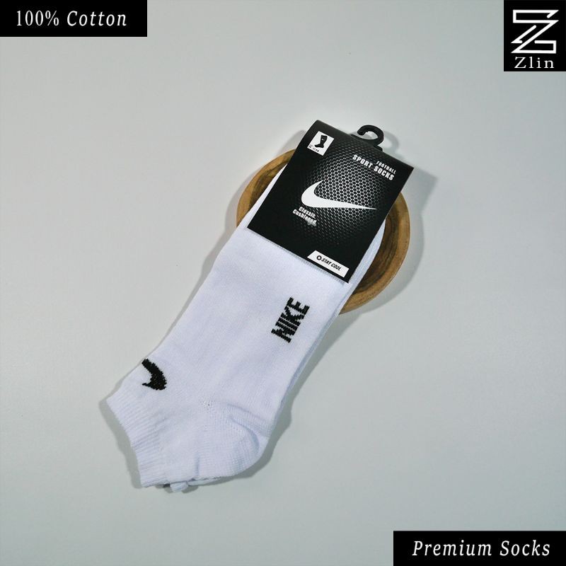 KAOS KAKI PENDEK SEMATA KAKI Kualitas Premium-Putih