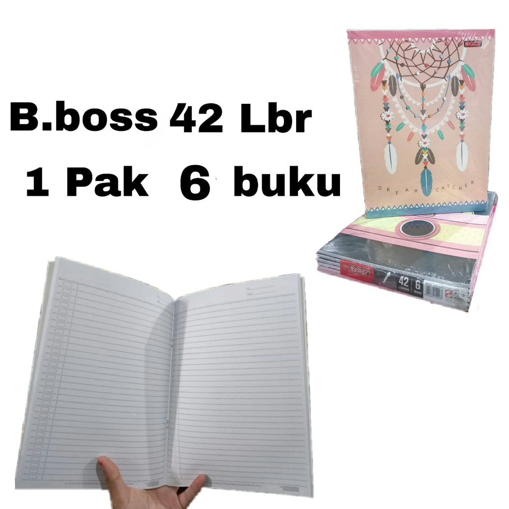 

Buku Tulis Big Boss Boxy 42 Lembar