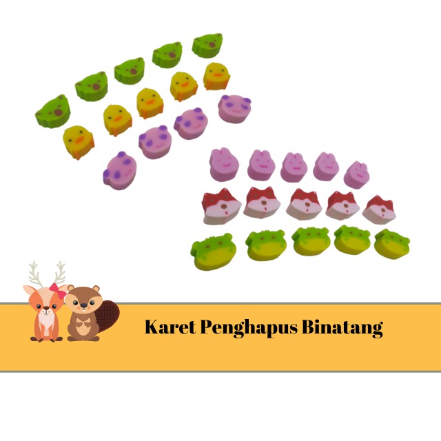 

Penghapus Kecil Animal