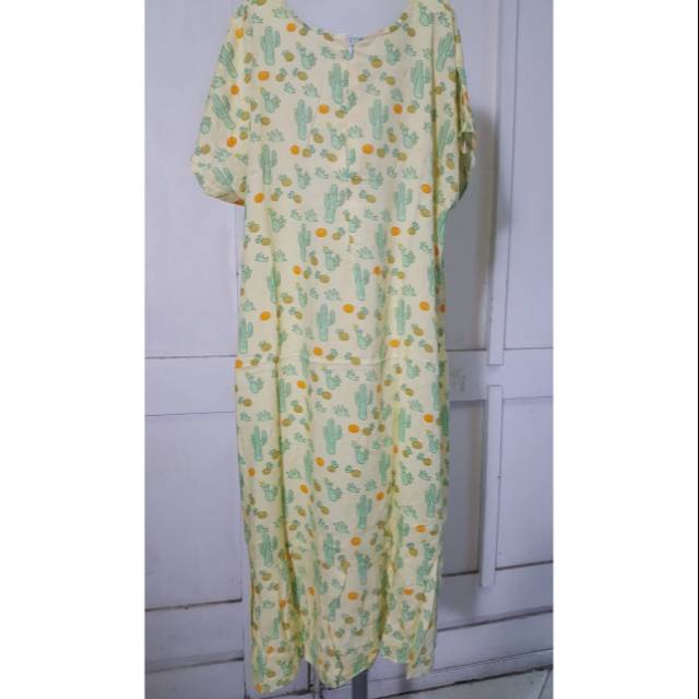 Daster Rample Selutut Daster Busui Rample Selutut Daster Viral Daster Ruffle Daster Rayon