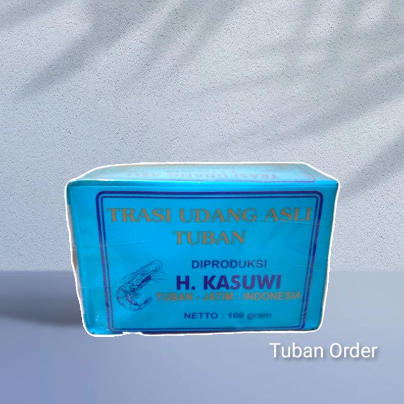 

Terasi Udang H. Kasuwi Tuban 100 gram
