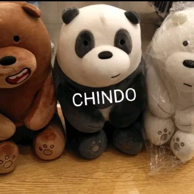 Bears Bear Artinya - Boneka Miniso We Bare Bears Lovely Plush Toy Panda Boneka Miniso Lucu Shopee Indonesia
