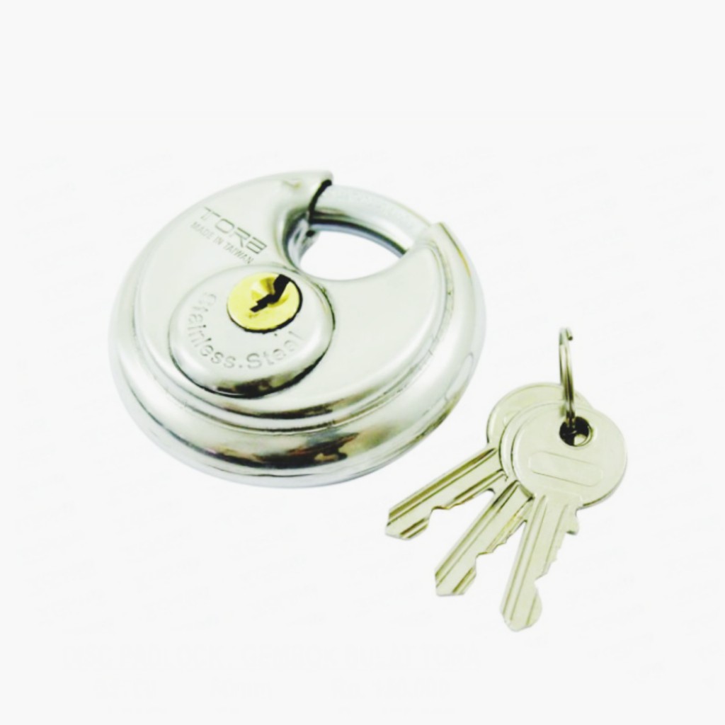 Tora Gembok Bulat / Disc Padlock 60mm TR-130012