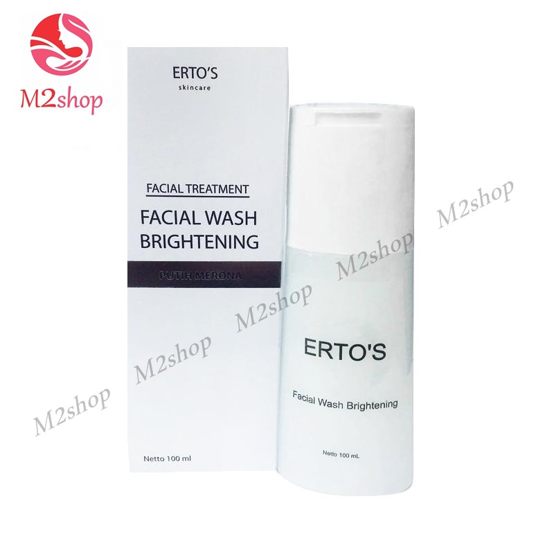 [ Ertos Facial Wash ] Ertos Sabun Wajah - Sabun Muka - ORIGINAL BPOM