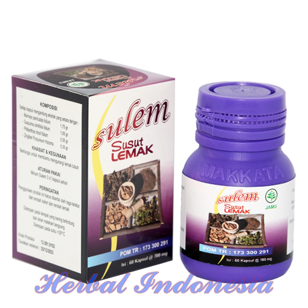 Herbal Pelangsing Susut Lemak SULEM Herbal Diet