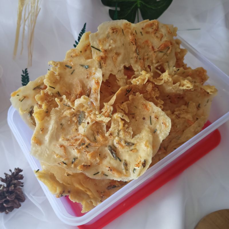 

peyek udang letrek, camilan & oleh oleh khas by AnggaSnackofficial